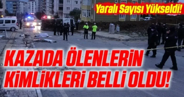 İşçi servis kazasında ölenlerin kimlikleri tespit edilirken, yaralı sayısı 23'e çıktı