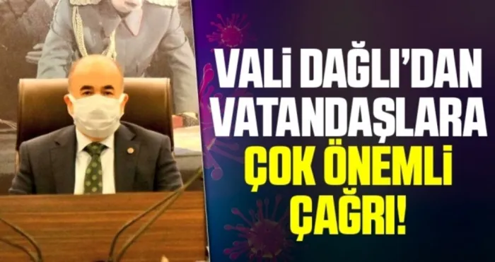 Samsun Valisi’nden vatandaşlara çok önemli çağrı