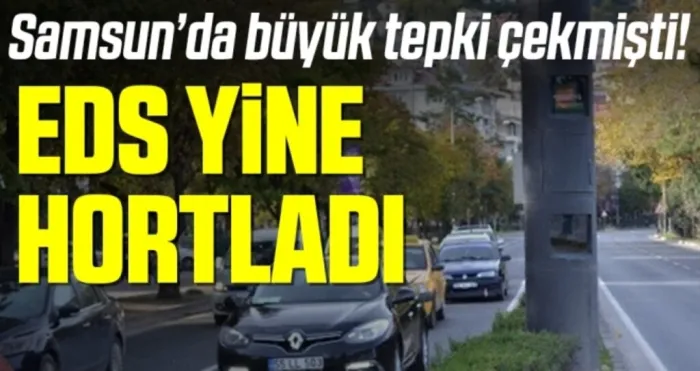 Samsun'da EDS Yine Hortladı