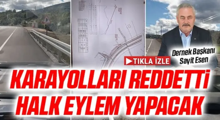 Samsun'un Kavak-Asarcık kavşak yolunu Karayolları Reddetti Halk Eylem Yapacak