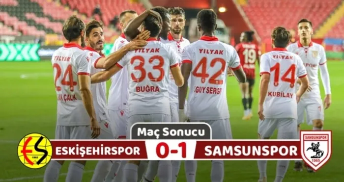 Eskişehirspor : 0 Yılport Samsunspor: 1 (Maç sonucu)