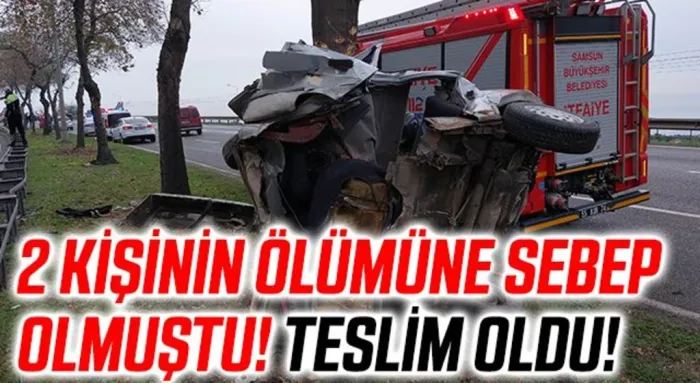İmam ve öğretmen çiftin ölümüne sebep olan sürücü teslim oldu
