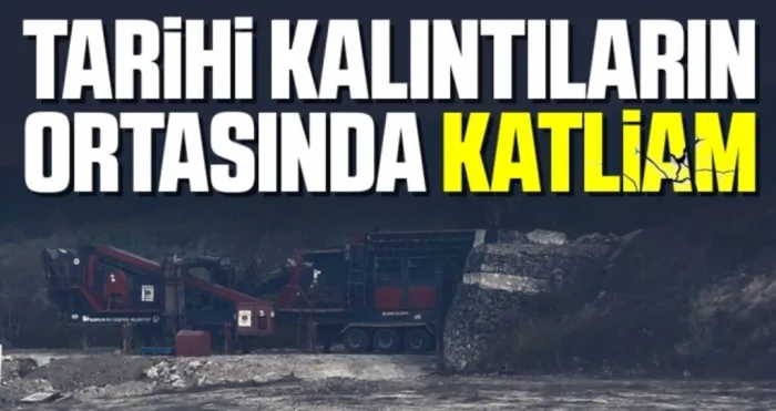Samsun'da Tarihi Kalıntıların Ortasında Katliam