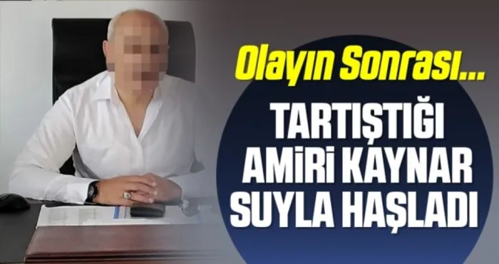 Samsun'da Tartıştığı Amiri Kaynar Suyla Haşladı
