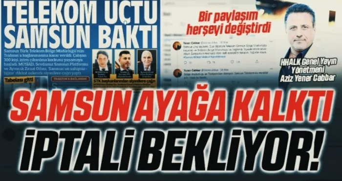 Samsun Ayağa Kalktı İptali Bekliyor!
