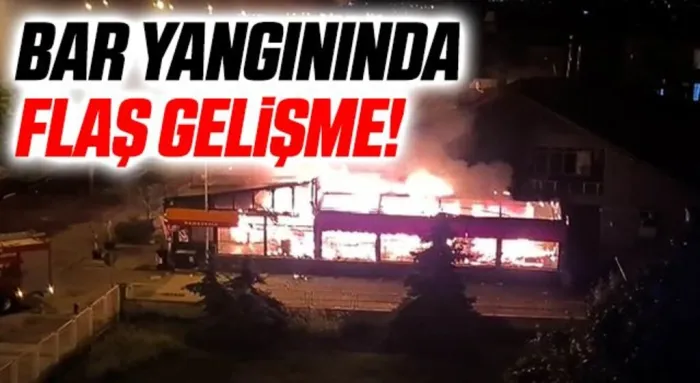 Atakum'daki Bar Yangınında Flaş Gelişme