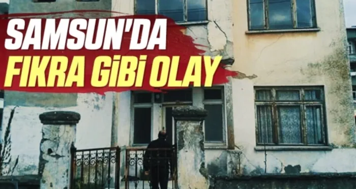 Samsun'da fıkra gibi olay