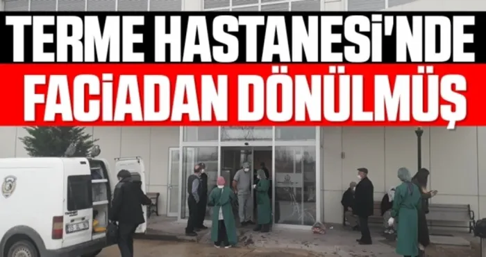 Terme Hastanesi'nde Faciadan Dönülmüş