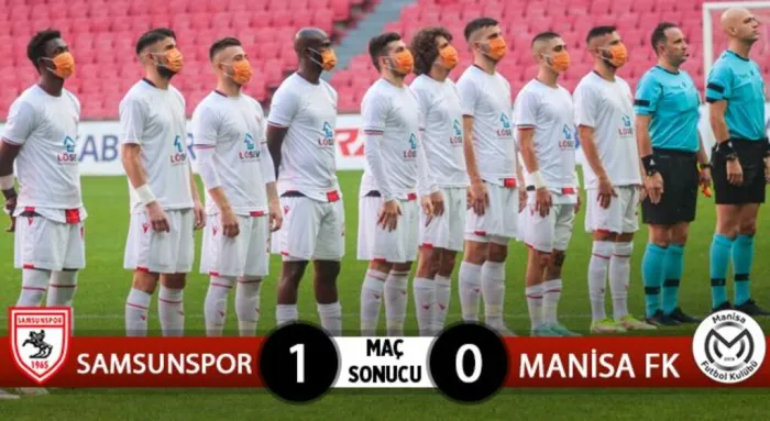 Yılport Samsunspor: 1 Manisa FK: 0 (Maç Sonucu)