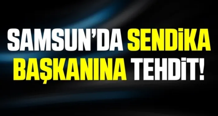Samsun'da Tehdit iddiasına suç duyurusu 