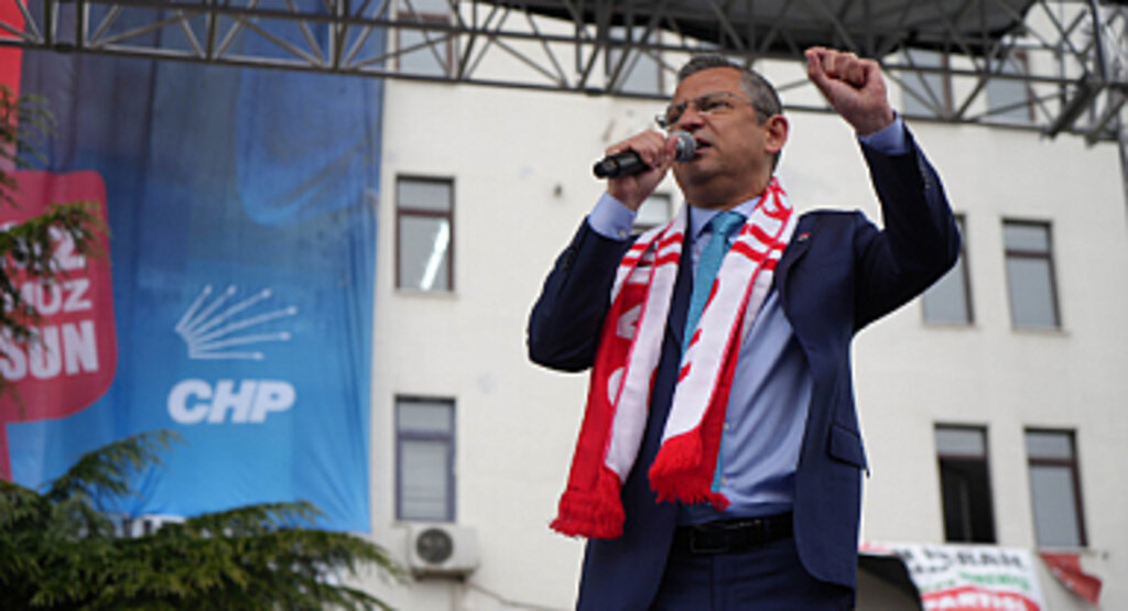 CHP lideri Özgür Özel Samsun'da