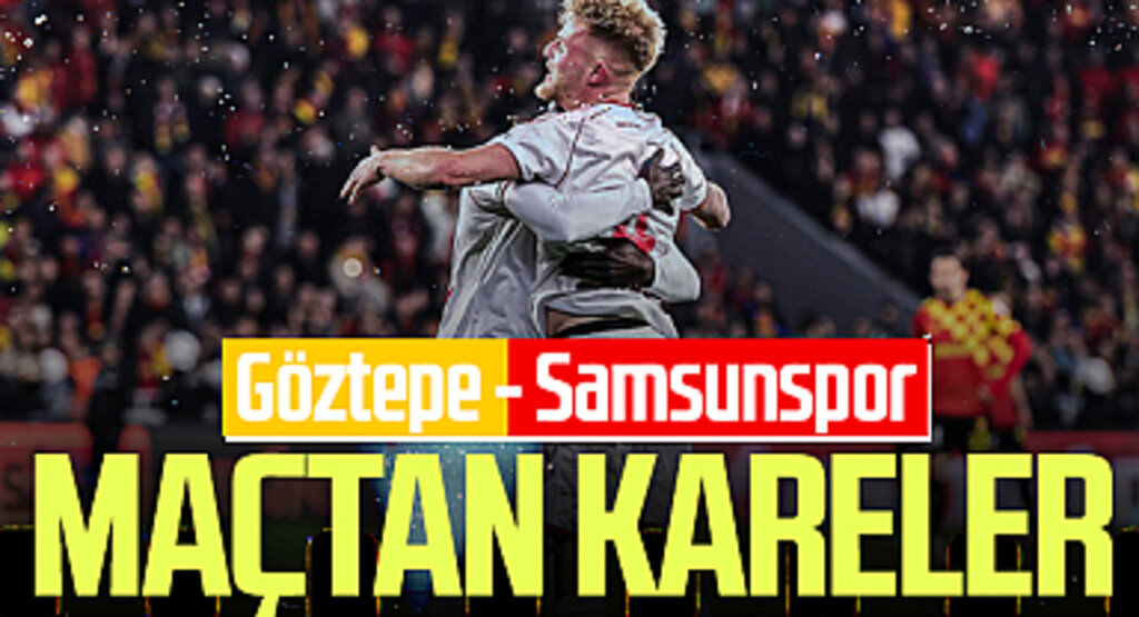 Göztepe: 2 - Samsunspor: 2 (Foto Galeri)