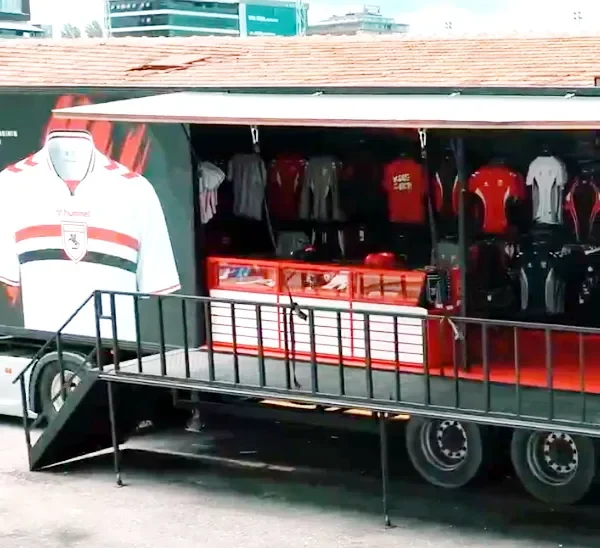 Samsunspor FC Official Store Gezici Mağazası o tarihte yola çıkıyor - 1