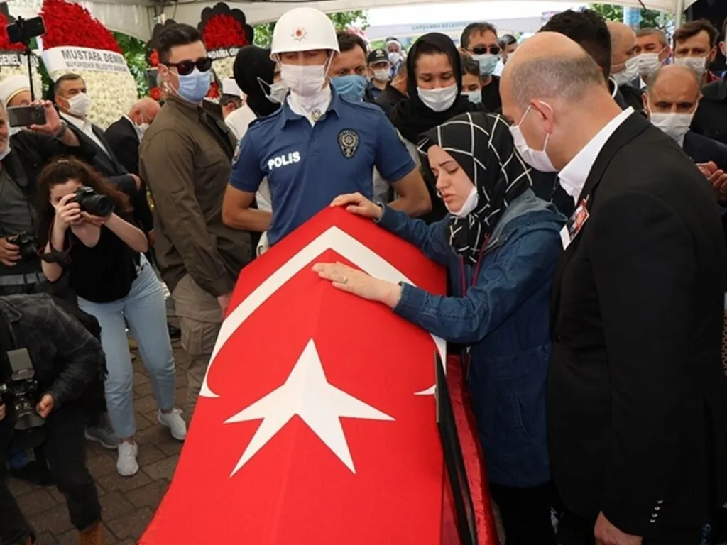 Samsun Şehidini Son Yolculuğuna Uğurladı