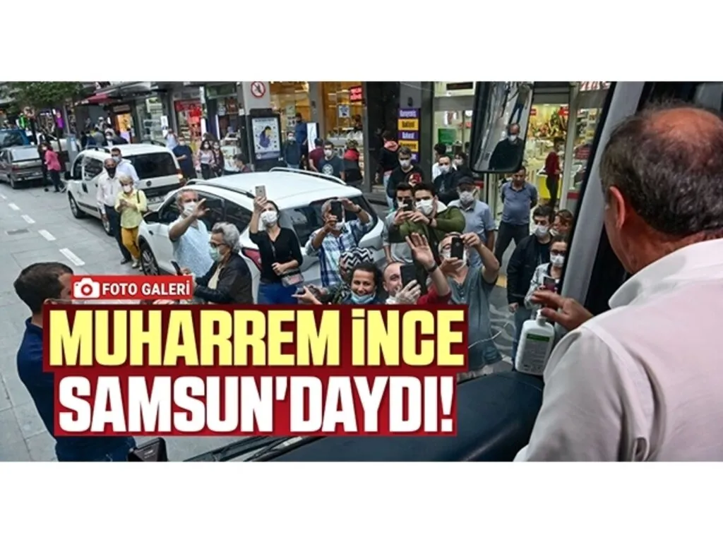Muharrem İnce Samsun'daydı!