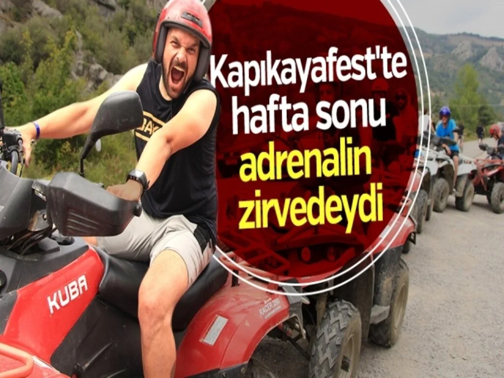 Kapıkayafest'te hafta sonu adrenalin zirvedeydi
