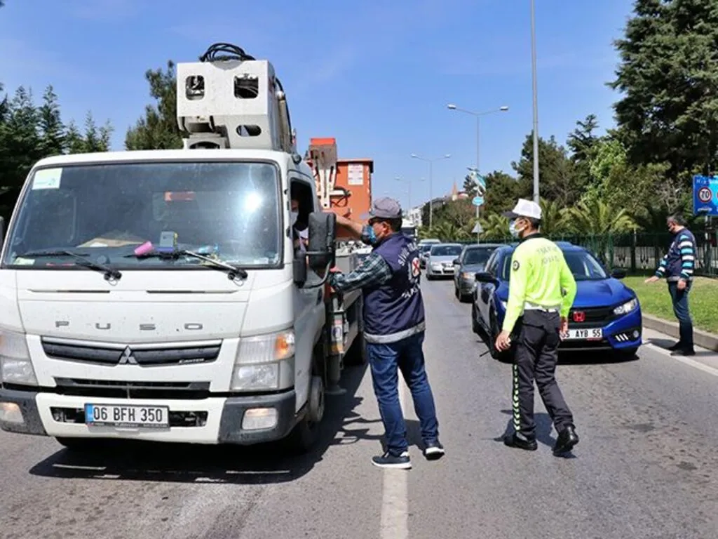 'Tam Kapanma'da Samsun'dan fotoğraflar