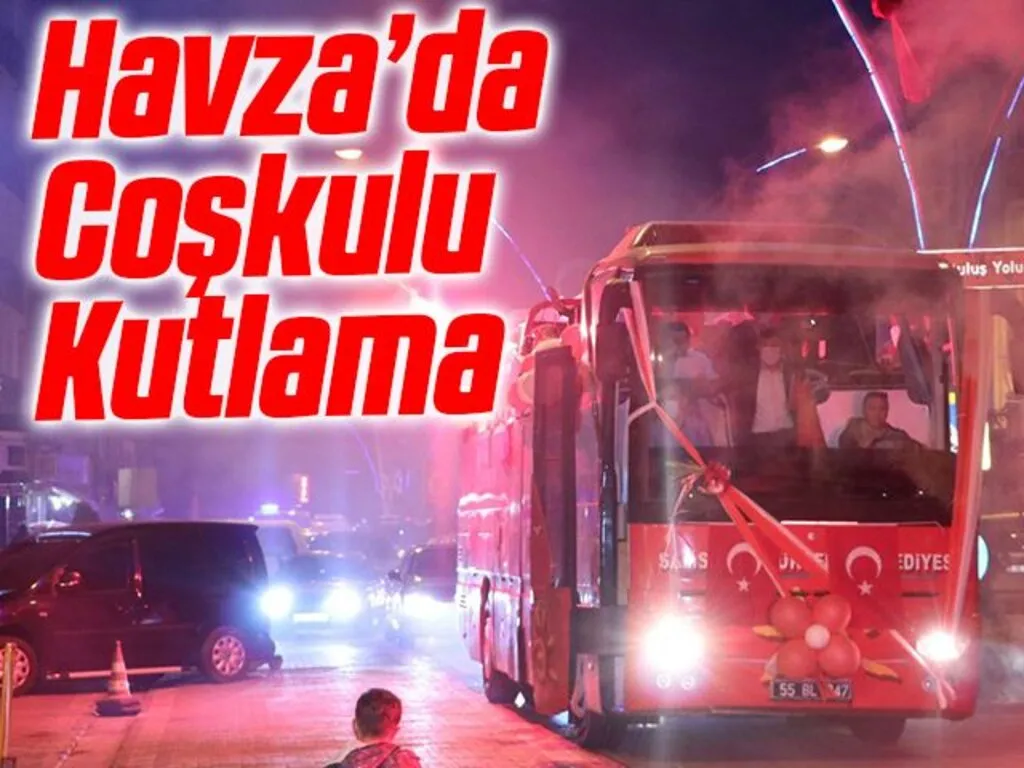 Havza'da Coşkulu Kutlama