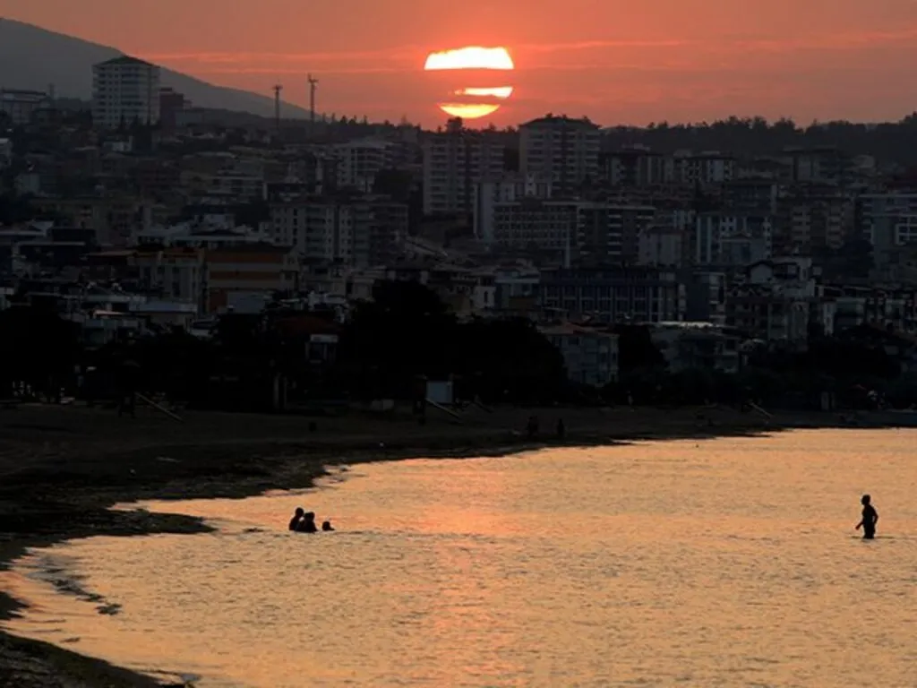 Samsun'da Gün Batımı