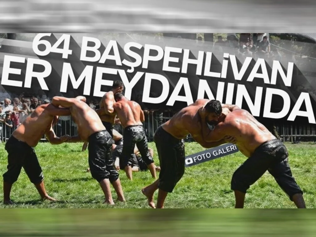 64 BAŞPEHLİVAN ER MEYDANINDA