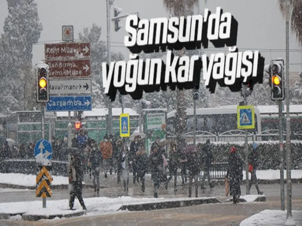Samsun Kar Altında