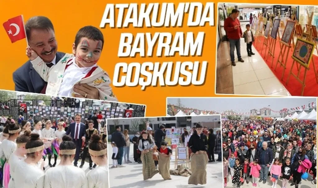 Atakum'da 23 Nisan Çocuk Bayramı Coşkusu