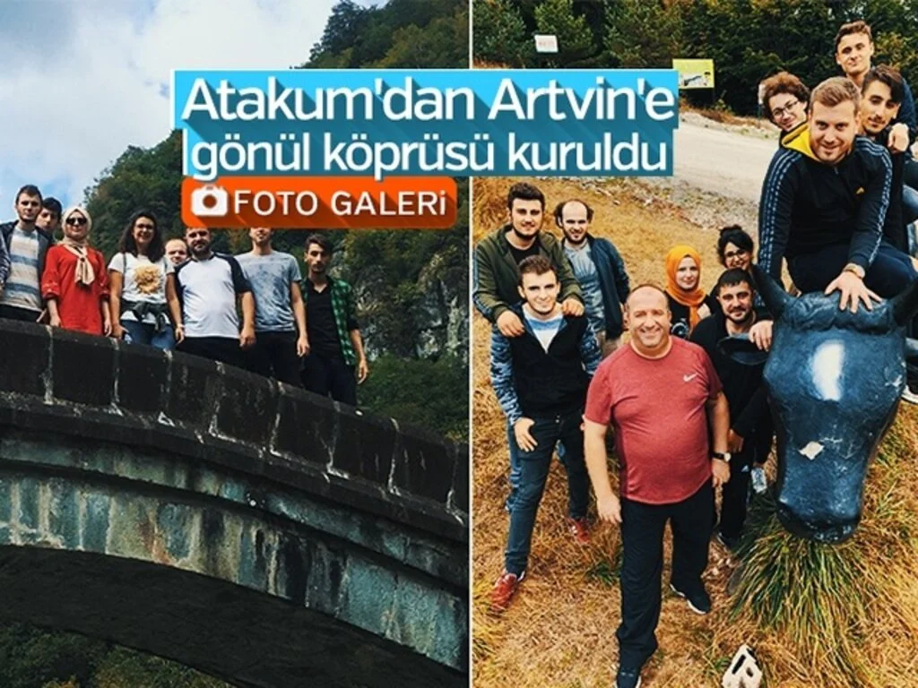 Atakum'dan Artvin'e gönül köprüsü kuruldu 