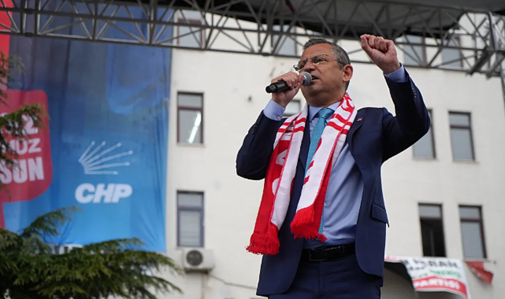 CHP lideri Özgür Özel Samsun'da