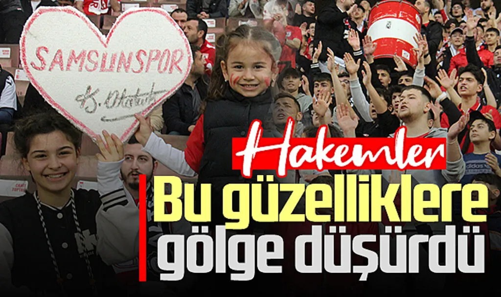 Samsunspor Taraftarının Coşkusu Hakem Skandalıyla Gölgede Kaldı!