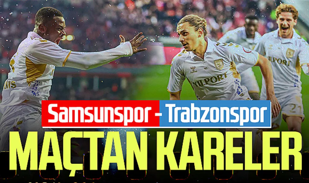 Samsunspor: 3 - Trabzonspor: 1 (Foto Galeri)