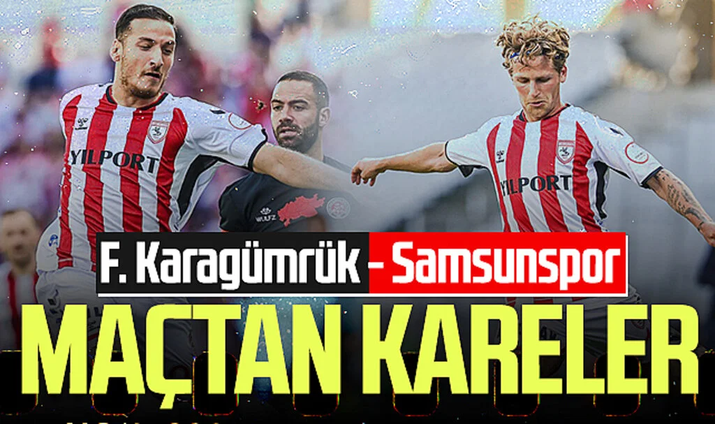 Fatih Karagümrük: 3 - Samsunspor : 1 (Foto Galeri)