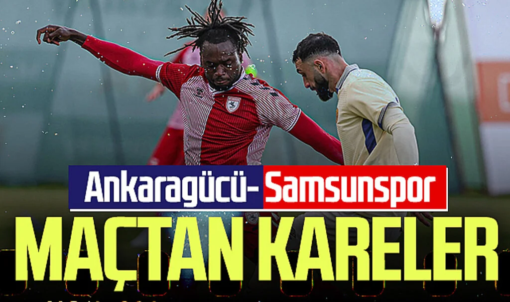 Ankaragücü: 1 - Samsunspor: 1 (Foto Galeri)