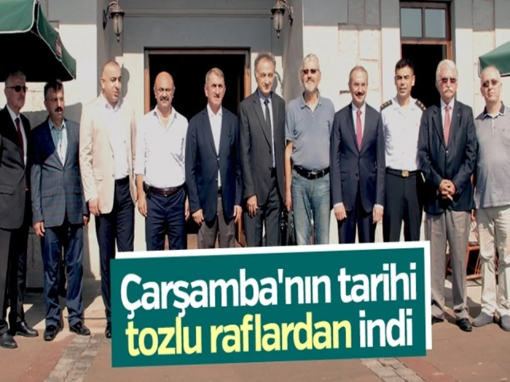 Çarşamba'nın tarihi tozlu raflardan indi