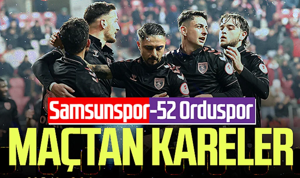Samsunspor: 2 - 52 Orduspor FK: 4 (Foto Galeri)