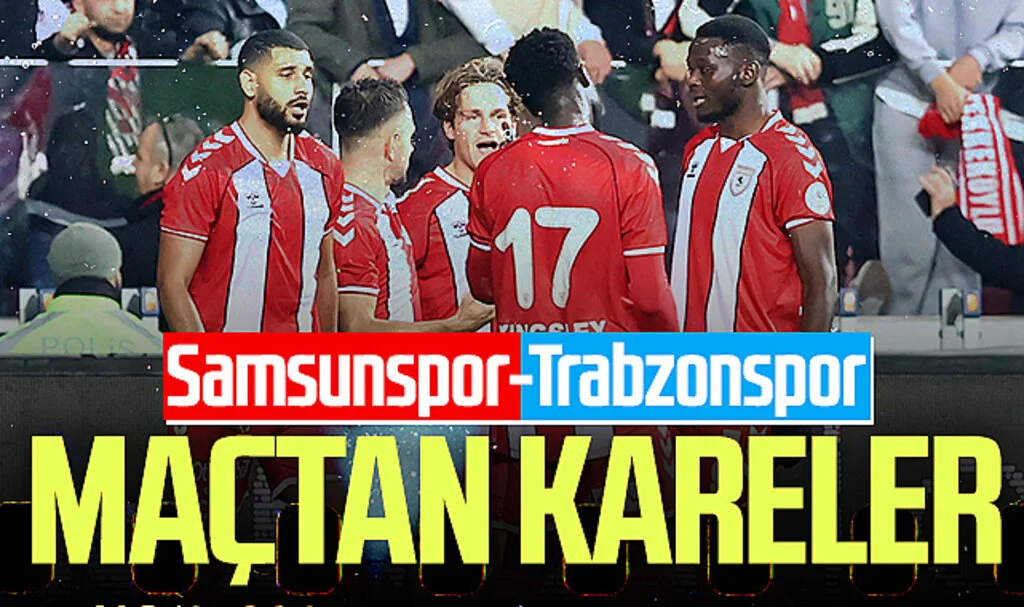 Samsunspor: 2 - Trabzonspor: 1 (Foto Galeri)