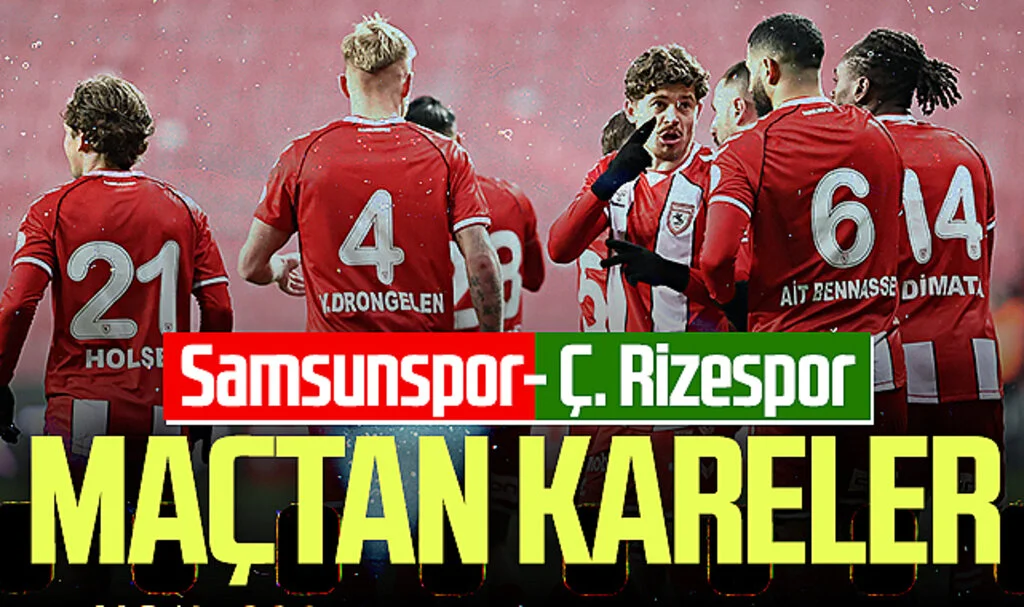 Samsunspor: 2 - Çaykur Rizespor: 3 (Foto Galeri)