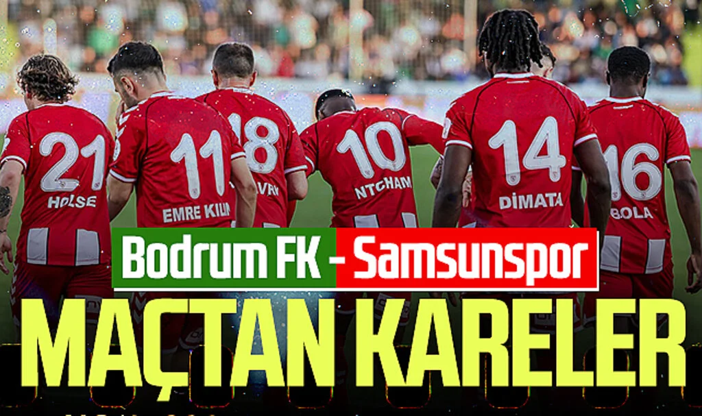 Bodrum FK: 1 - Samsunspor: 2 (Foto Galeri)