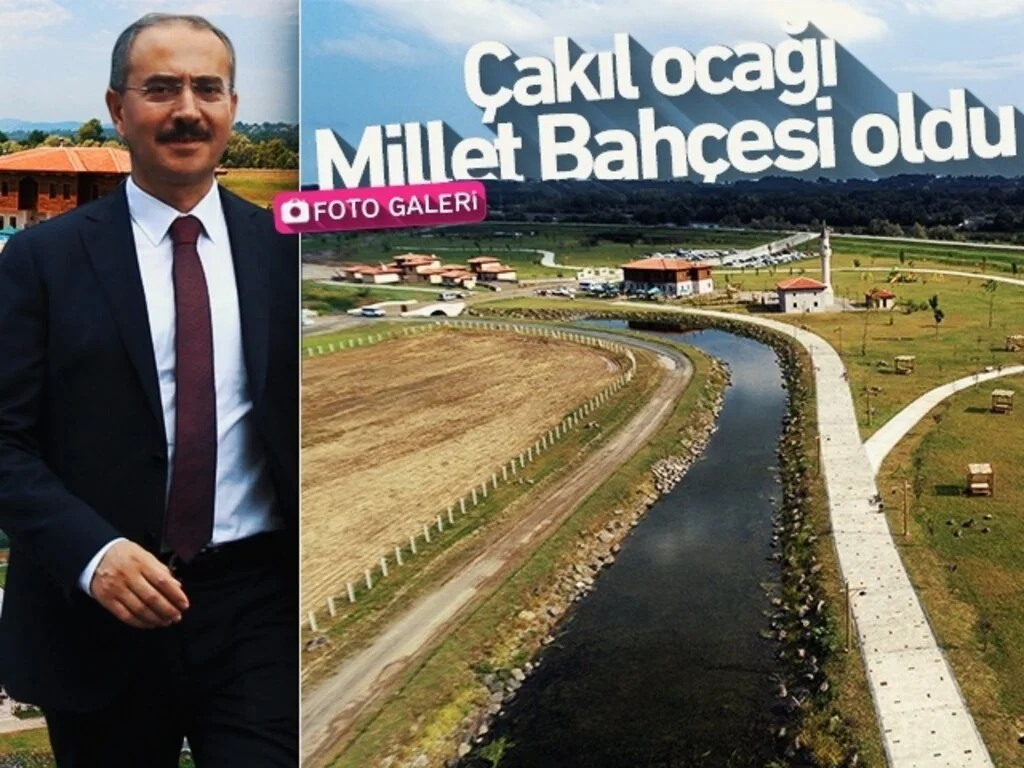 Çakıl Ocağı Millet Bahçesi Oldu