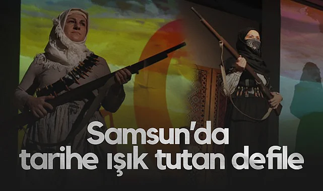 Tarihe ışık tutan defile: 23 kadın kahramanın kıyafetleri defilede sergilendi