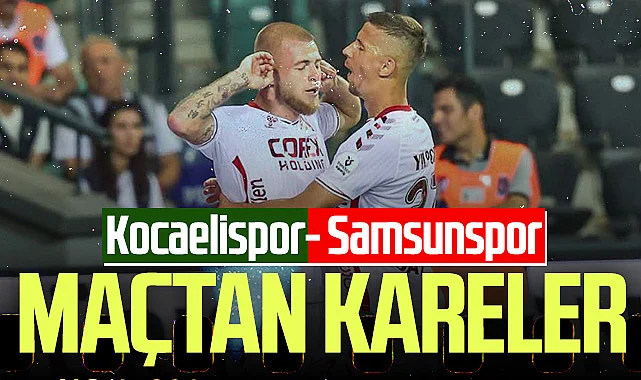 Kocaelispor: 0 - Samsunspor: 1 (Foto Galeri)