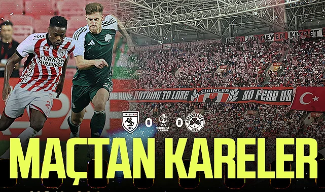 Samsunspor: 0 - Panathinaikos FC: 0 (Foto Galeri)