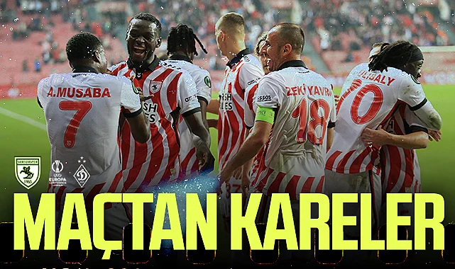 Samsunspor: 3 - Dinamo Kiev: 0 (Foto Galeri)