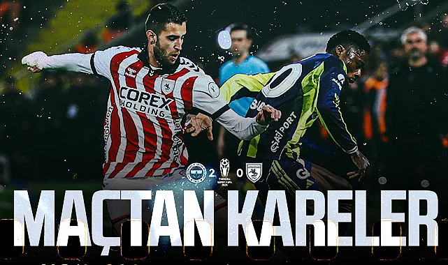 Fenerbahçe: 2 - Samsunspor: 0 (Foto Galeri)