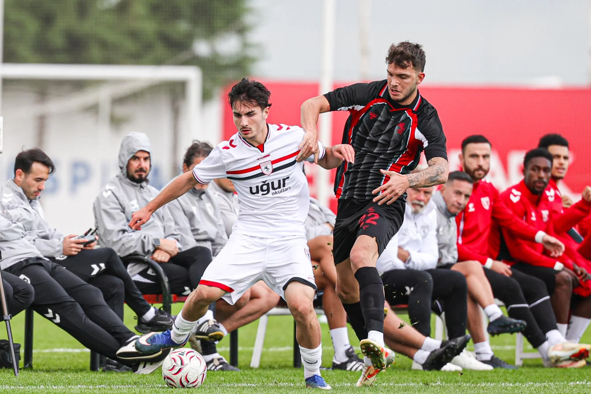 Samsunspor, Trabzonspor hazırlıklarını U19 maçıyla sürdürdü