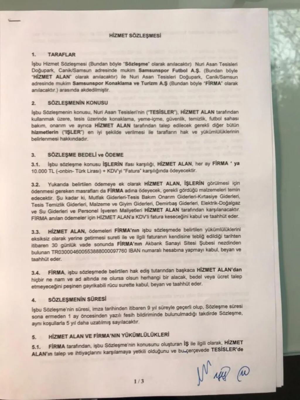 Samsunspor Haber | Protokolde mutabakata varıldı, imzalar atıldı işte o maddeler - Resim 1