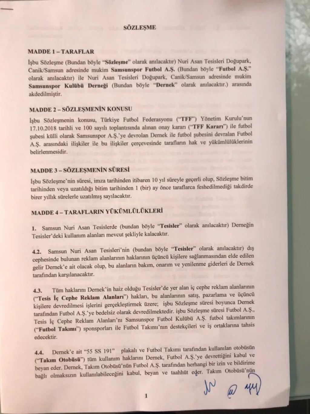 Samsunspor Haber | Protokolde mutabakata varıldı, imzalar atıldı işte o maddeler - Resim 9