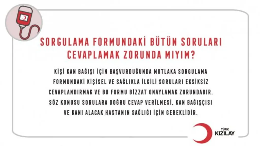 Kan Bağışı Nedir? Kan Bağışı Hakkında Sıkça Sorulan Sorular - Resim 5