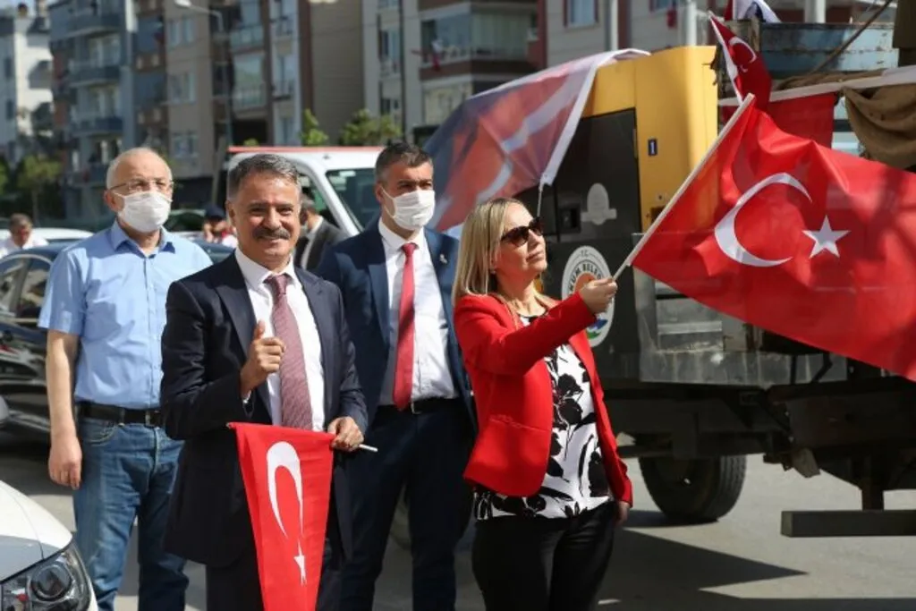 Atakum’un Cadde ve Sokaklarında Coşku Dolu 19 Mayıs Kutlaması - Resim 26