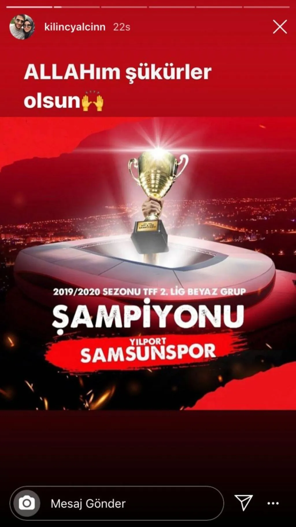 Samsunsporlu futbolcular şampiyonluğu kutladı - Resim 2