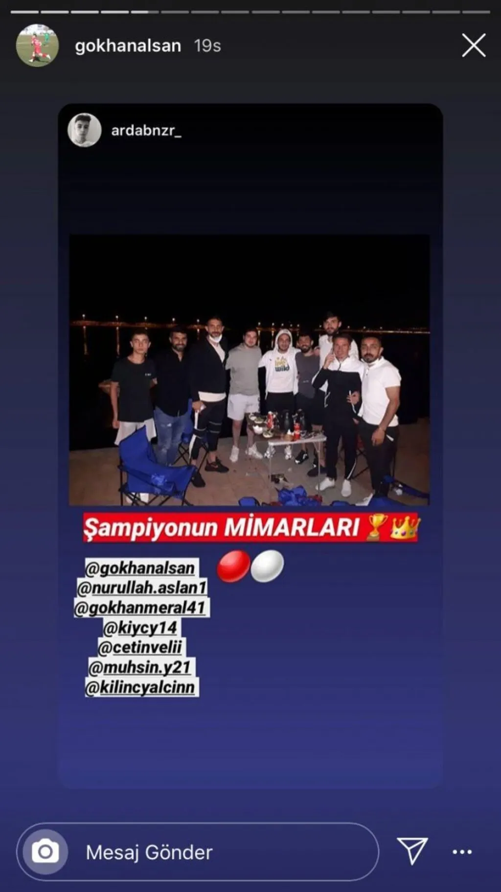 Samsunsporlu futbolcular şampiyonluğu kutladı - Resim 12